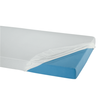 Suprima 3067-201 - Spannbetttuch Frottee Standard PVC beschichtet weiß 140x200x20 cm