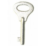 CLEJUSO - Ersatzschlüssel Vollschlüssel für Handschellentyp Nr.12 - E/S12