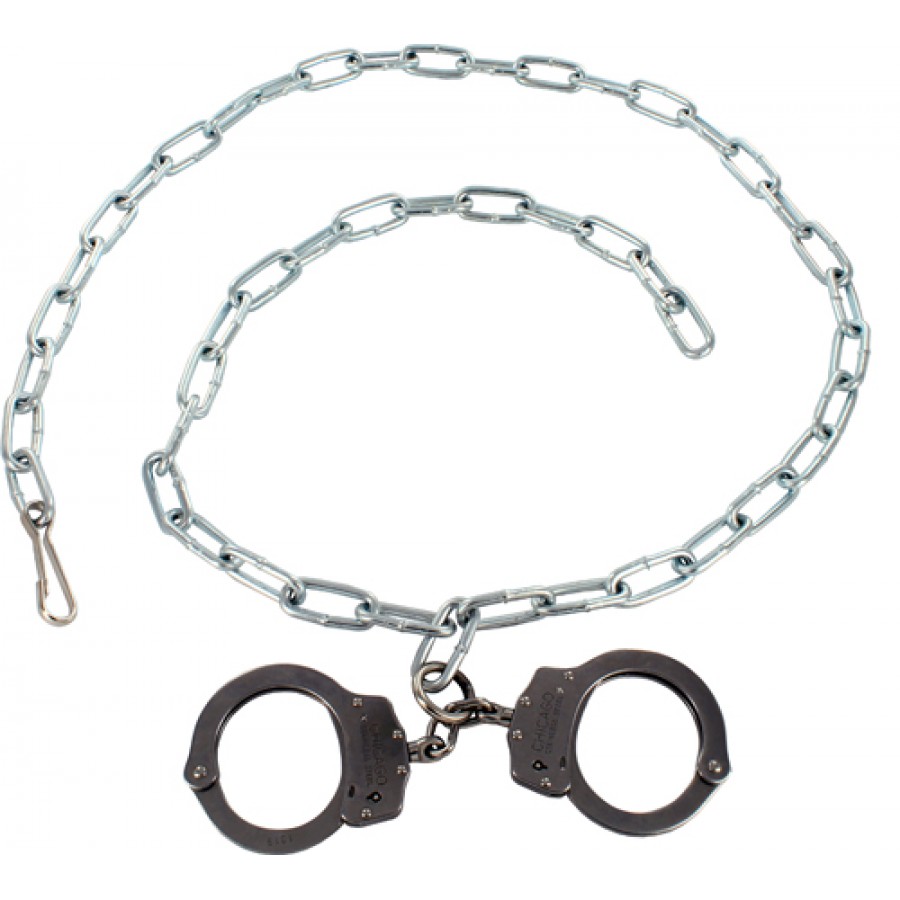 Chicago Model X55 Long Chain Handcuffs