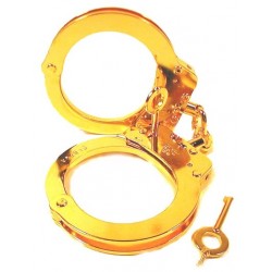Zusatzoption: Handschellen vergolden mit 24 Karat Echtgold